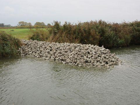 XStream blocks in River IJssel, The Netherlands