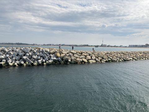 Constanta Beach Breakwater