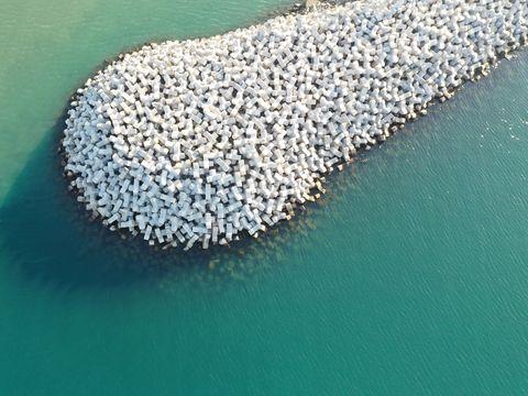 Breakwater head Port of Poti 2