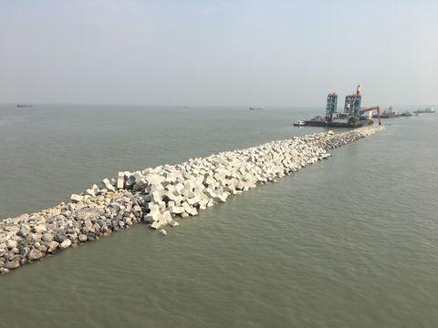 Matarbari breakwater Xbloc
